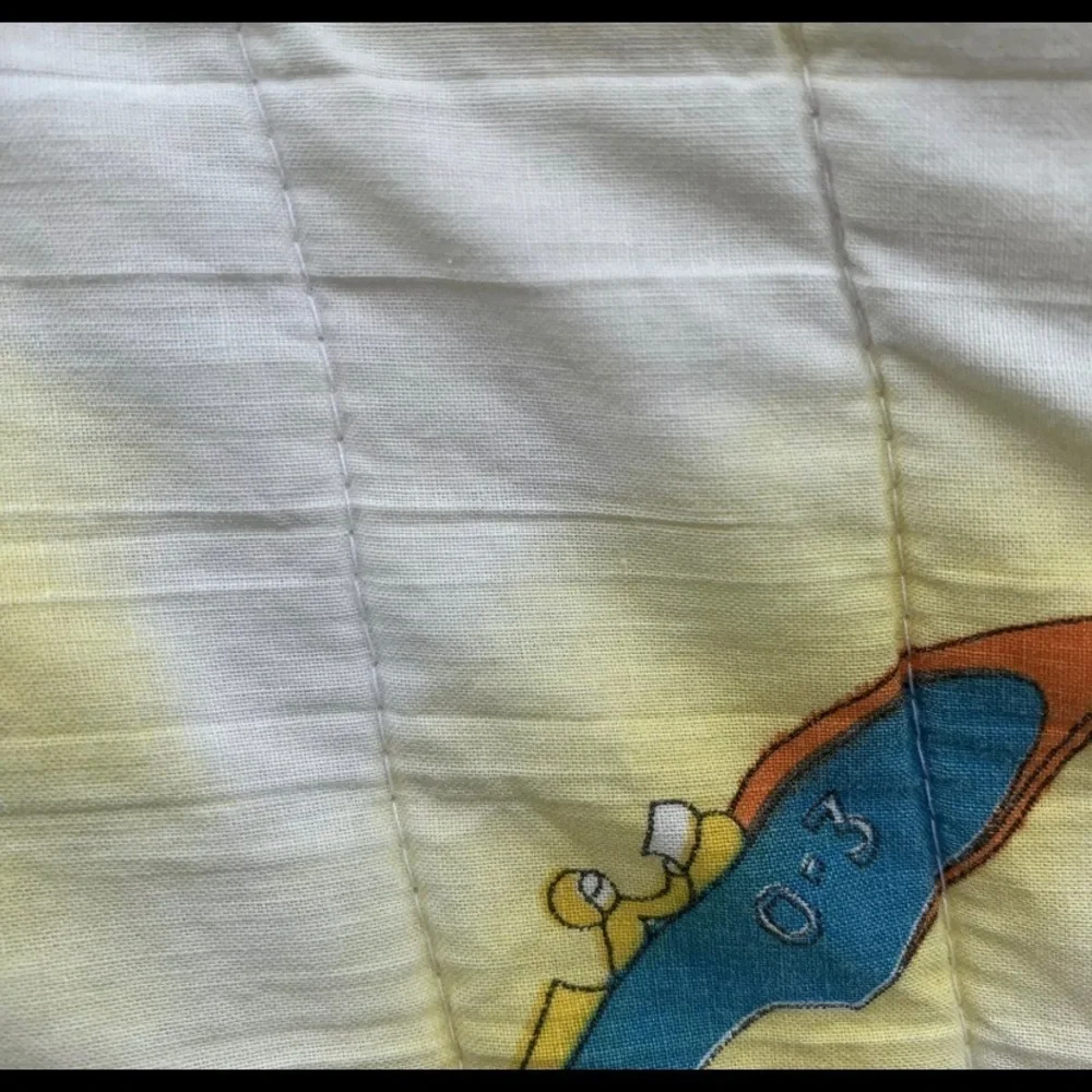 Handmade Vintage German Submarine Blanket Kids Z-4 U-2 Uboat Quilt